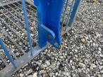 Transport box for skid steer loader with Terex hitch 10