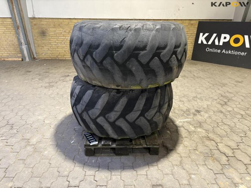 Trelleborg 600/55-26.5 complete wheels 8