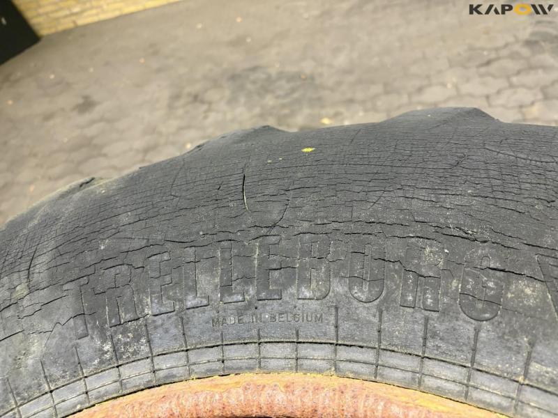 Trelleborg 600/55-26.5 complete wheels 10