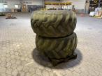 Trelleborg 600/55-26.5 complete wheels 5
