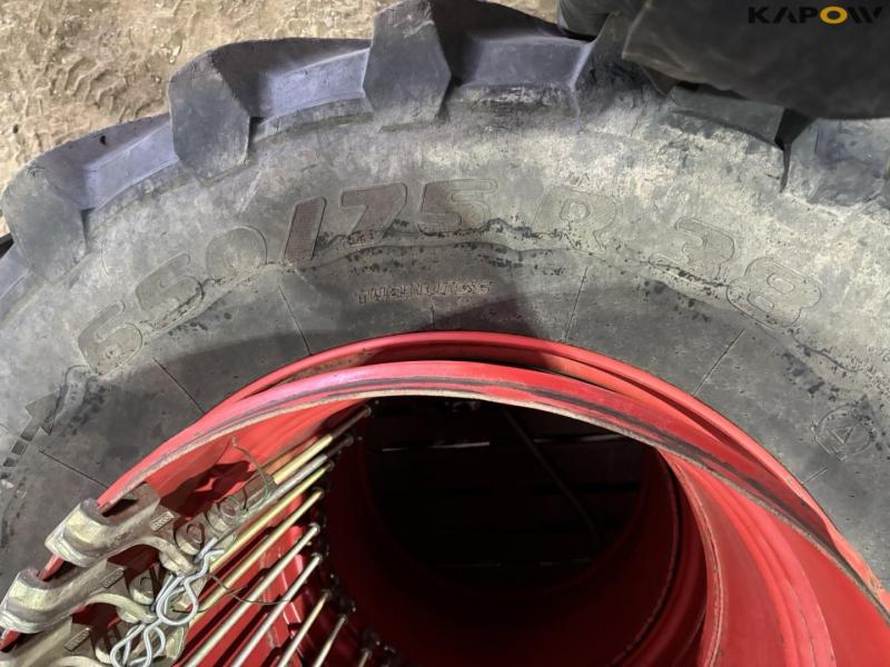 Trelleborg 650/75-R38 twin wheels 6