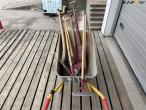 Wheelbarrow and tools 15