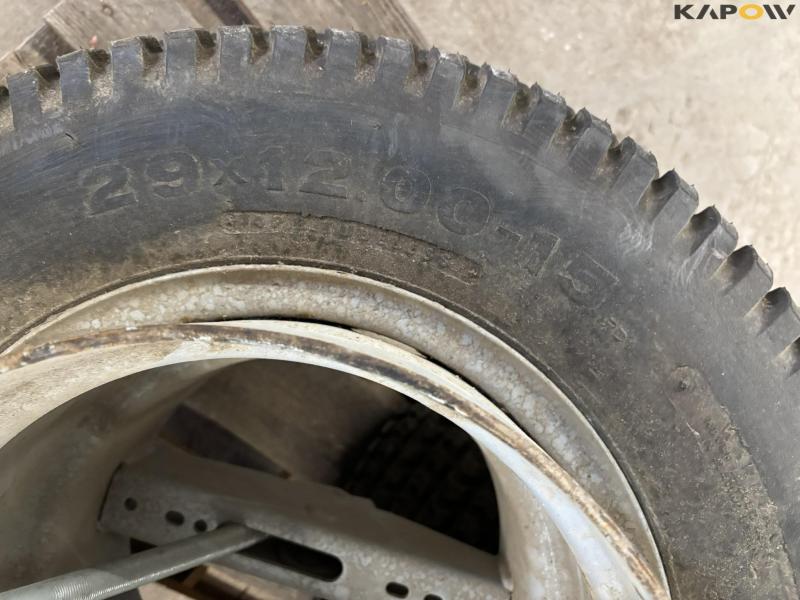 Twin wheels 29x12.00-15 7