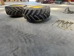 Twin wheels 650/85x38 with locks 4