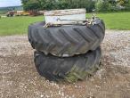 Twin wheels 20.8-R38 4