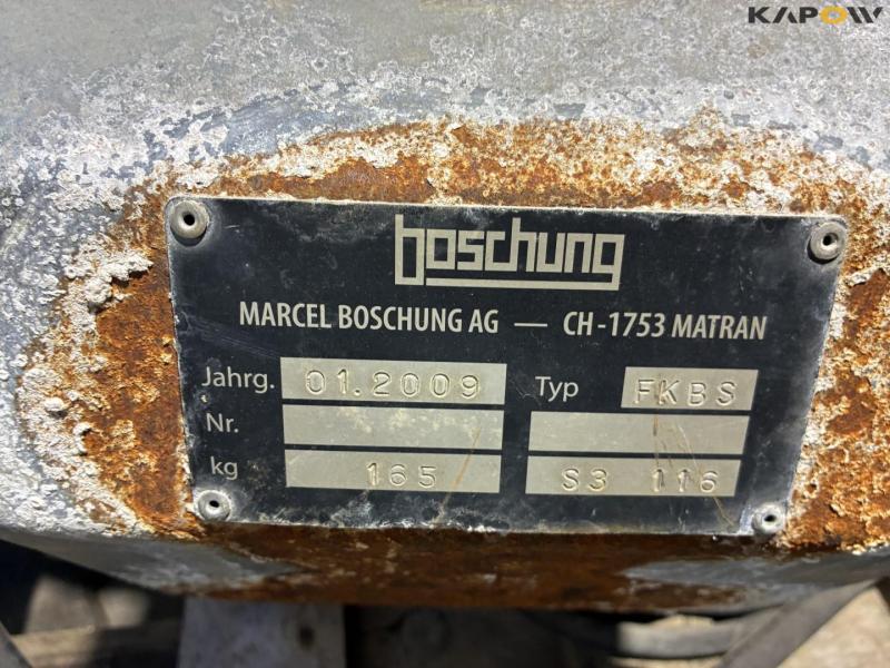 Hydraulic broom equipment 10