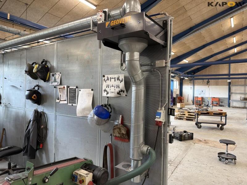 Extraction system + wall 21