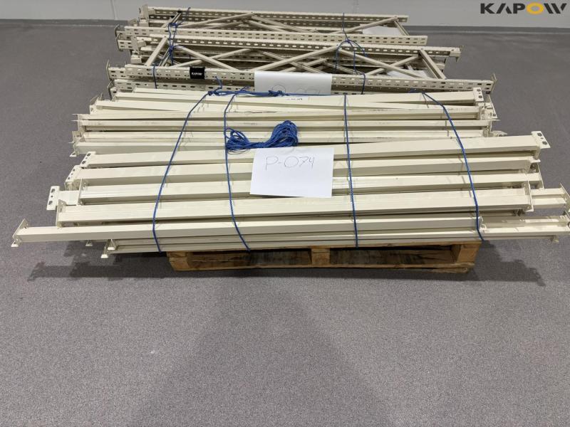 Workshop pallet rack 10 compartments 10