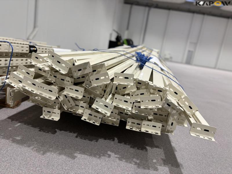 Workshop pallet rack 10 compartments 11