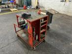 Workshop table with contents 7