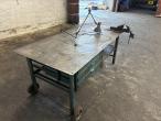 Workshop table with contents 3