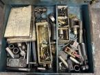 Workshop table with contents 29