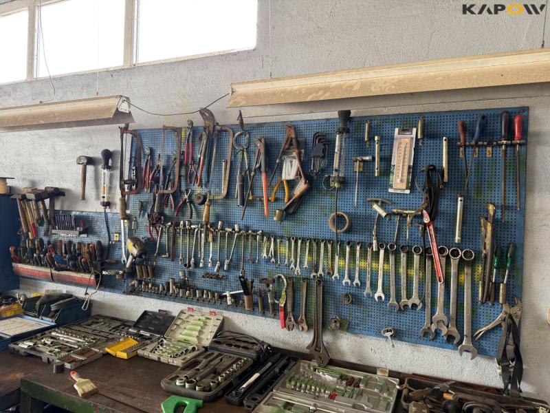 Workshop words, bolt rack and tools 3