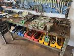 Workshop words, bolt rack and tools 18