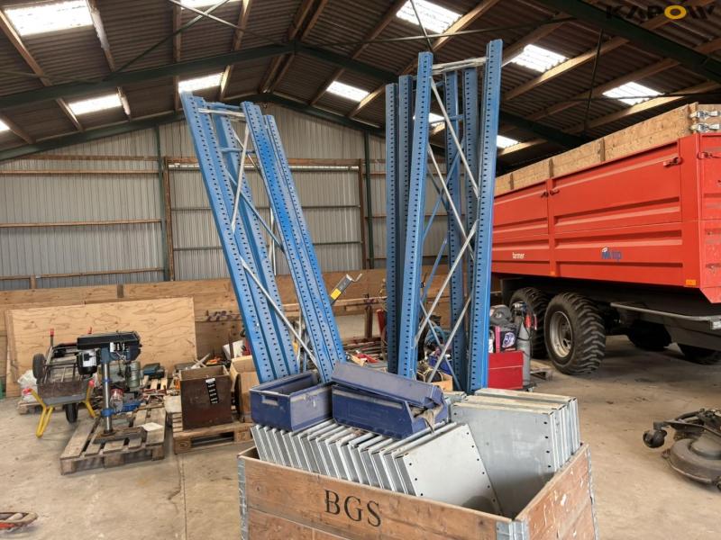 Workshop shelving 7 compartments 2