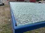 Workshop trolley with tempered glass top 23
