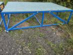 Workshop trolley with tempered glass top 7