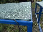 Workshop trolley with tempered glass top 11
