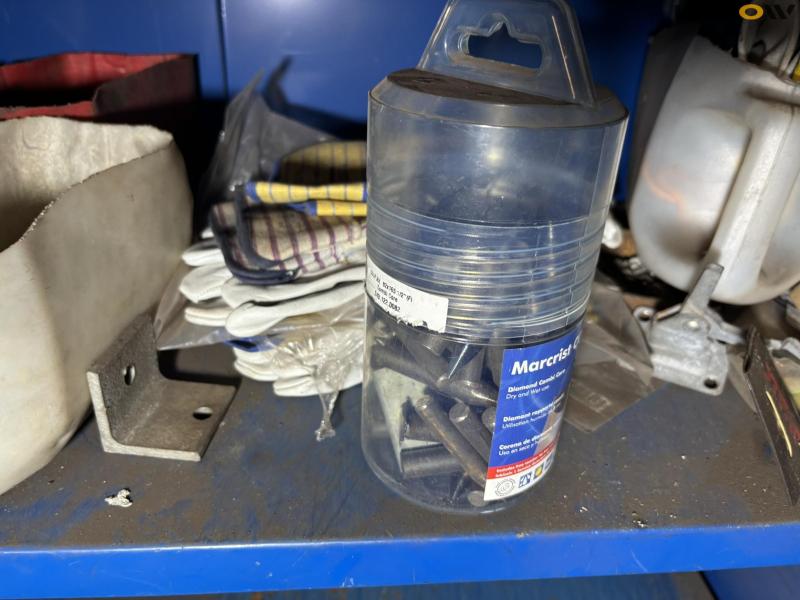 Workshop cabinet with contents 25