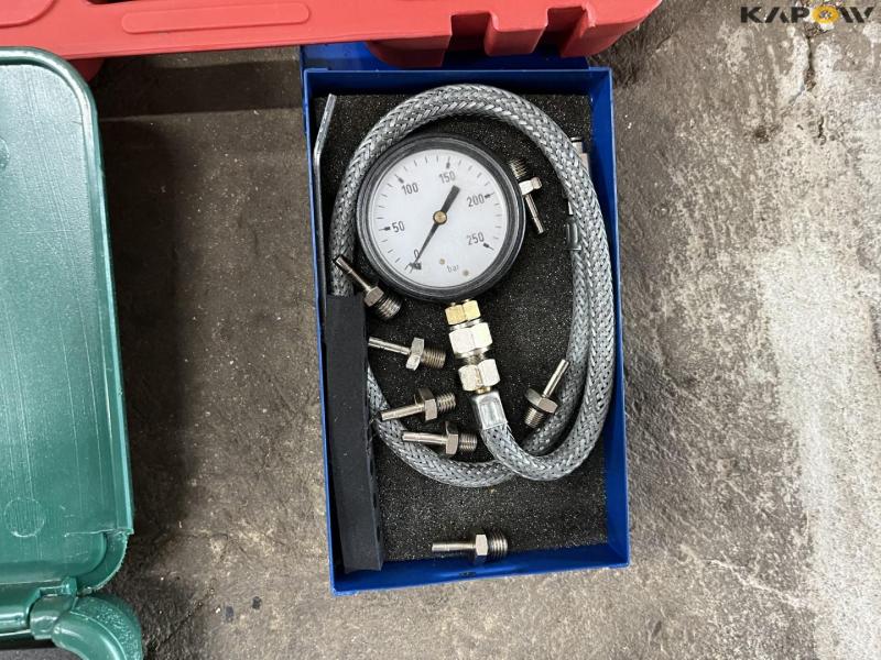 Workshop trolley with measuring equipment 10