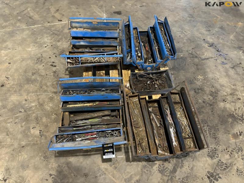 Toolboxes with contents 9