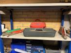 Tools on shelf 44