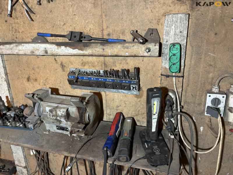Tools on wall 7