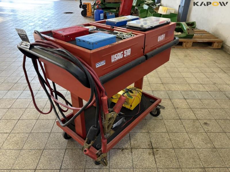 Tool trolley with contents 7