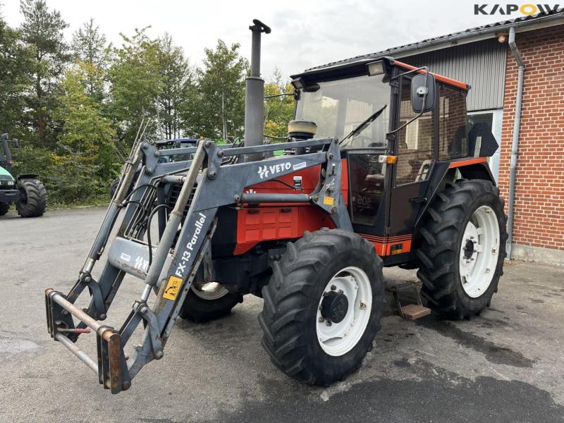 Valmet 505 front loader tractor 1