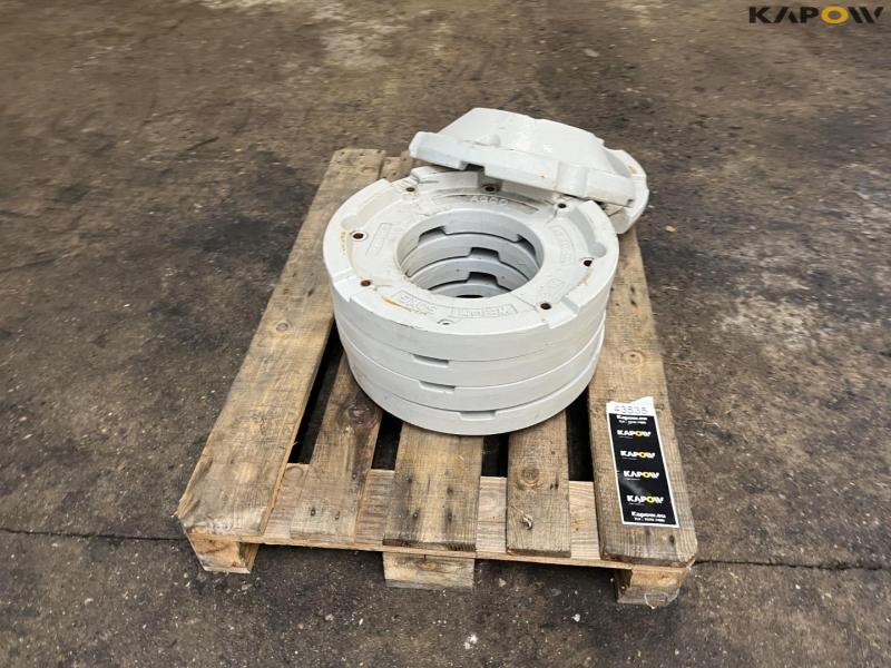 Valtra G-Series wheel weights 4