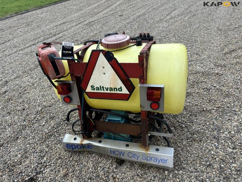 Water spray with A-frame 6