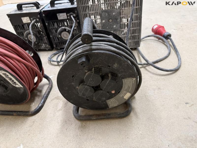 Heater fan and cables 17