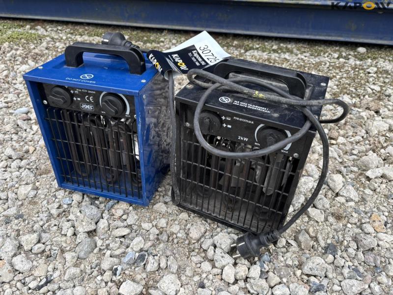 Heaters 220 volts 2 pcs. 1
