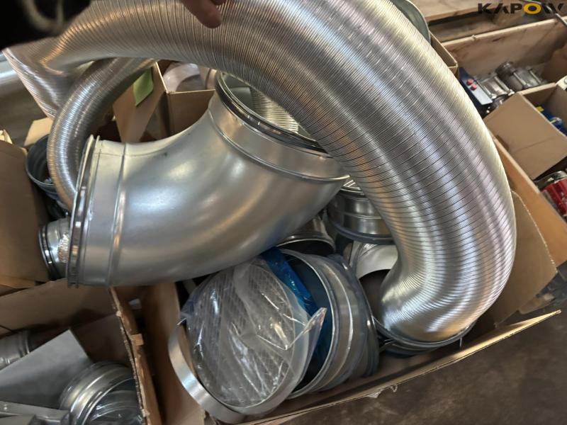 Ventilation pipes and equipment 10