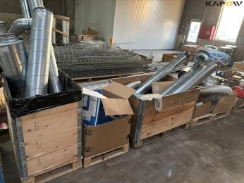 Ventilation pipes and equipment