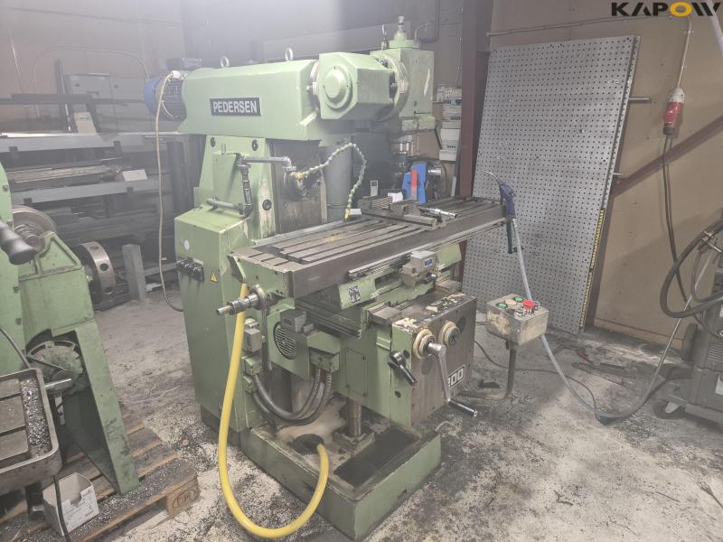 Vilh Pedersen VPU-200 milling machine with equipment 7