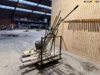 Trolley, brick pan and screed 6