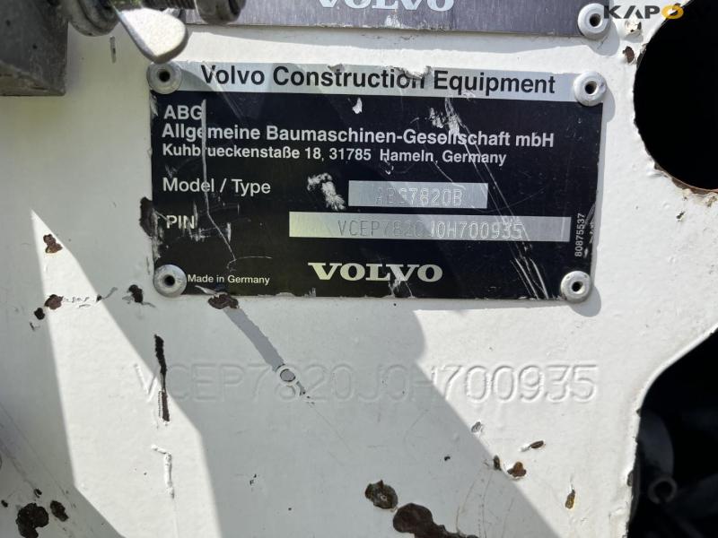 Volvo ABG7820B asphalt paver 9