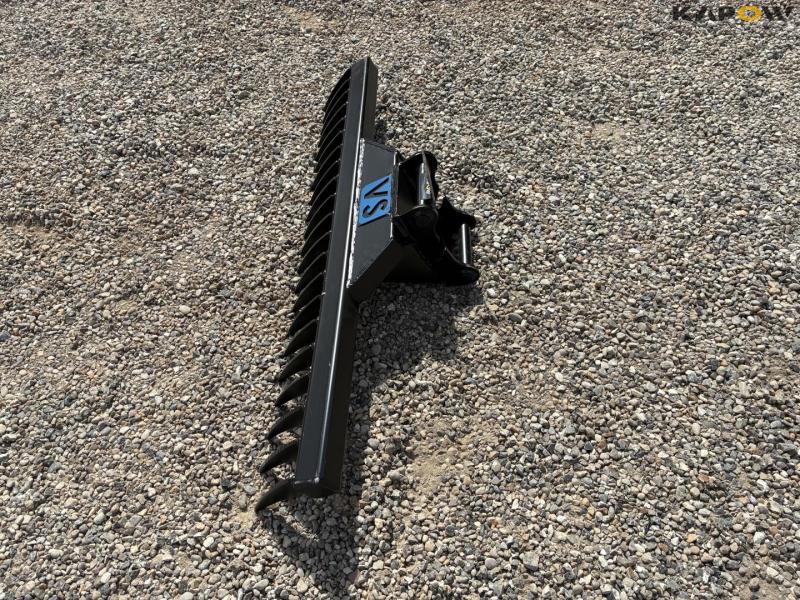 VS Steel rake 120cm with S30 150 hitch 6