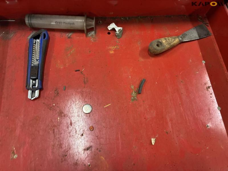 Würth euro workshop table with contents 6