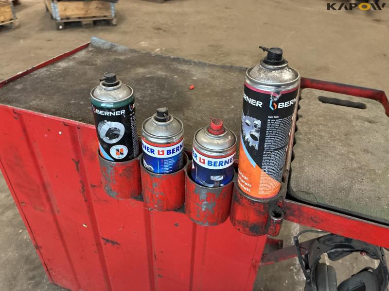 Würth euro workshop table with contents 16