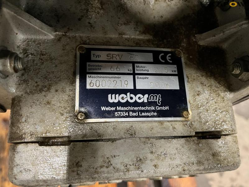 Weber SRV62 soil tamper 12