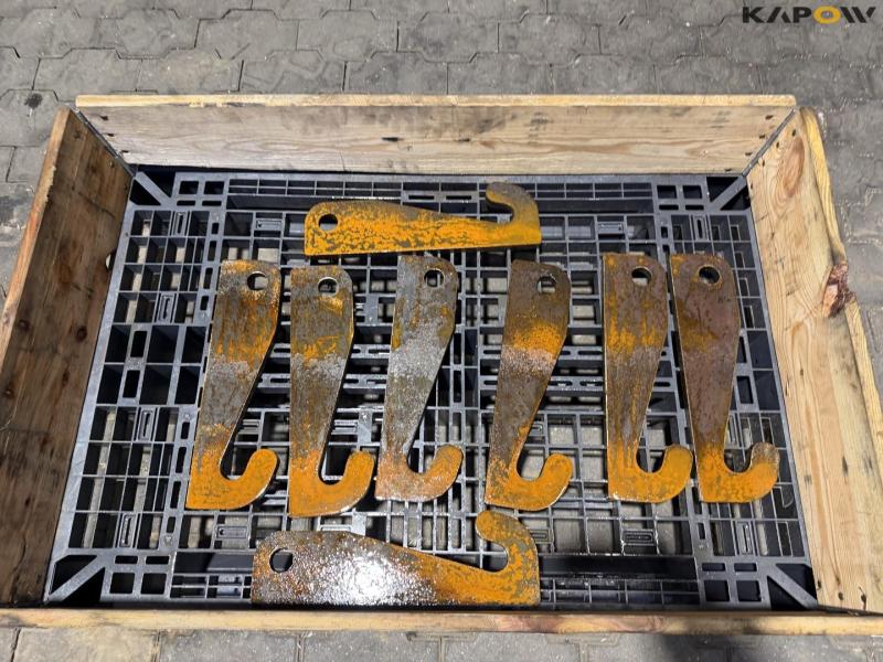Weidemann hitch - 4 sets 4