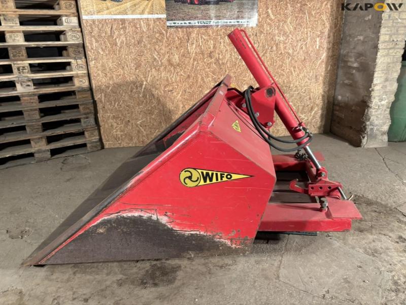 Wifo HO950 forklift bucket for pallet forks 7