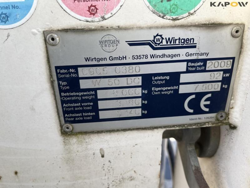 Wirtgen W50DC milling machine 26