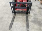 WOLF WL800E mini loader with pallet forks and bucket and charging station 10