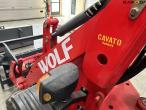 WOLF WL800E mini loader with pallet forks and bucket and charging station 17
