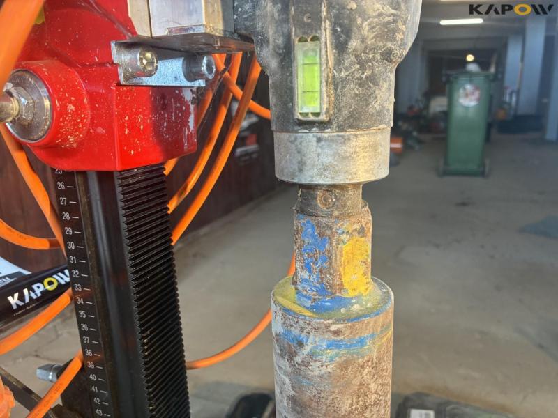 Worker core drilling machine with equipment 20