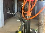 Worker core drilling machine with equipment 14