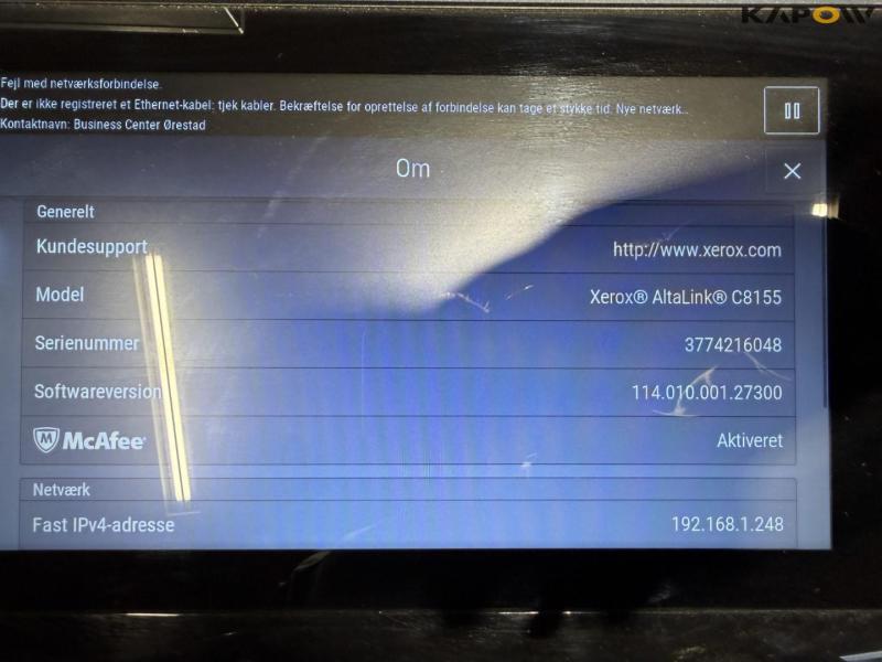 Xerox C8155 printer 25